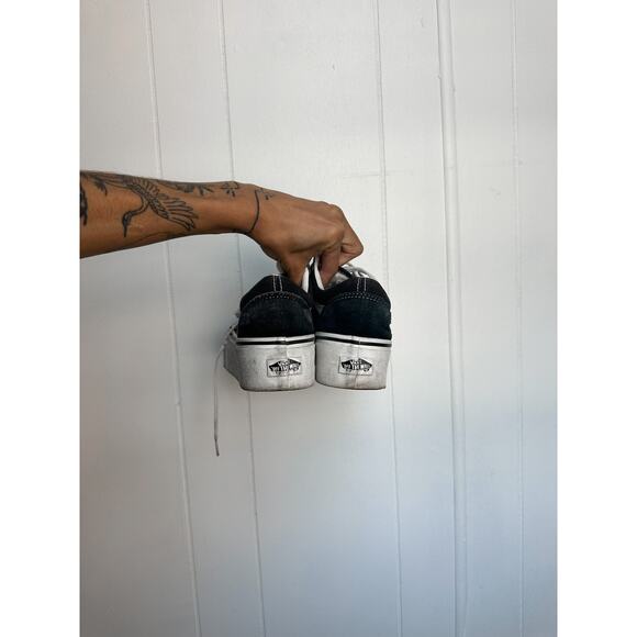 Vans Old Skool Stackform Skate Shoe - Black - Picture 4 of 5